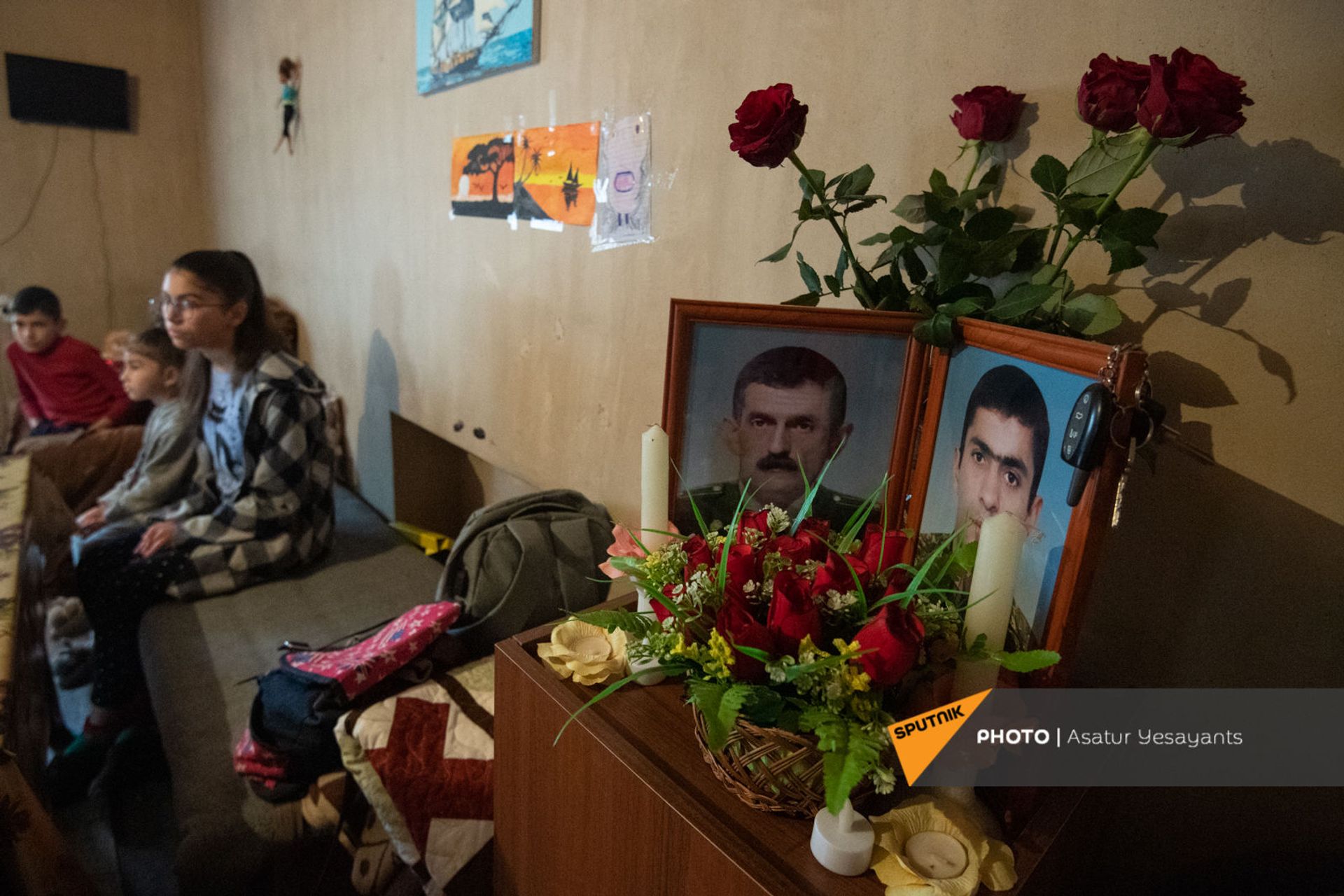 Когда в семье рождается не один герой: молодая вдова и трое сирот ищут свой дом в Карабахе - Sputnik Армения, 1920, 03.04.2021