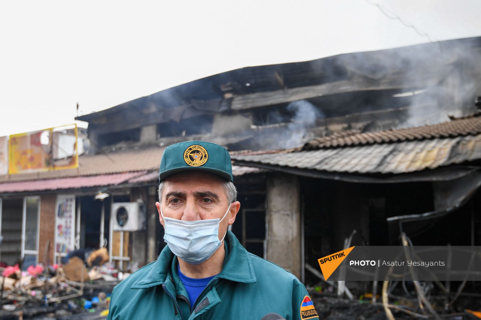 Понимаю тех, кто видел охваченные огнем дома в Карабахе: по следам пожара в Сурмалу - Sputnik Армения, 1920, 06.04.2021