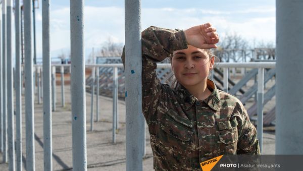 Курсант Мелания Хачанесян  - Sputnik Армения