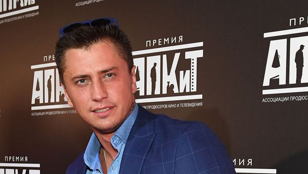 Павел Прилучный на церемонии вручения V Премии Ассоциации продюсеров кино и телевидения (31 марта 2017). Москвa - Sputnik Армения