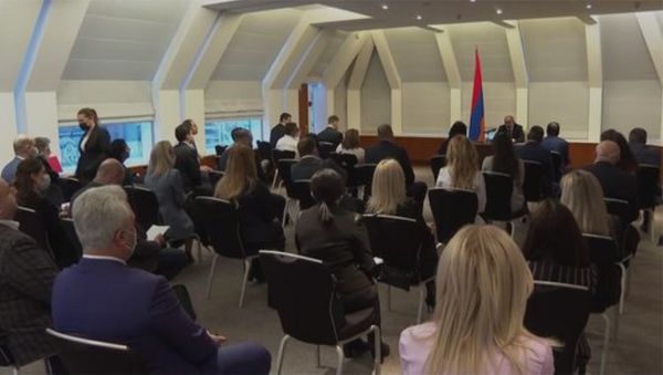 Մոսկվայի հայ իրավաբանների ասոցիացիայի ներկայացուցիչների հետ հանդիպմանը անդրադարձել եմ մի շարք կարեւոր հարցերի։ - Sputnik Արմենիա