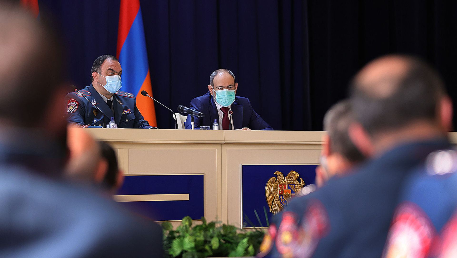 Премьер-министр Никол Пашинян поздравил сотрудников полиции с профессиональным праздником (16 апреля 2021). Еревaн Премьер-министр Никол Пашинян поздравил сотрудников полиции с профессиональным праздником (16 апреля 2021). Еревaн - Sputnik Արմենիա, 1920, 29.06.2021