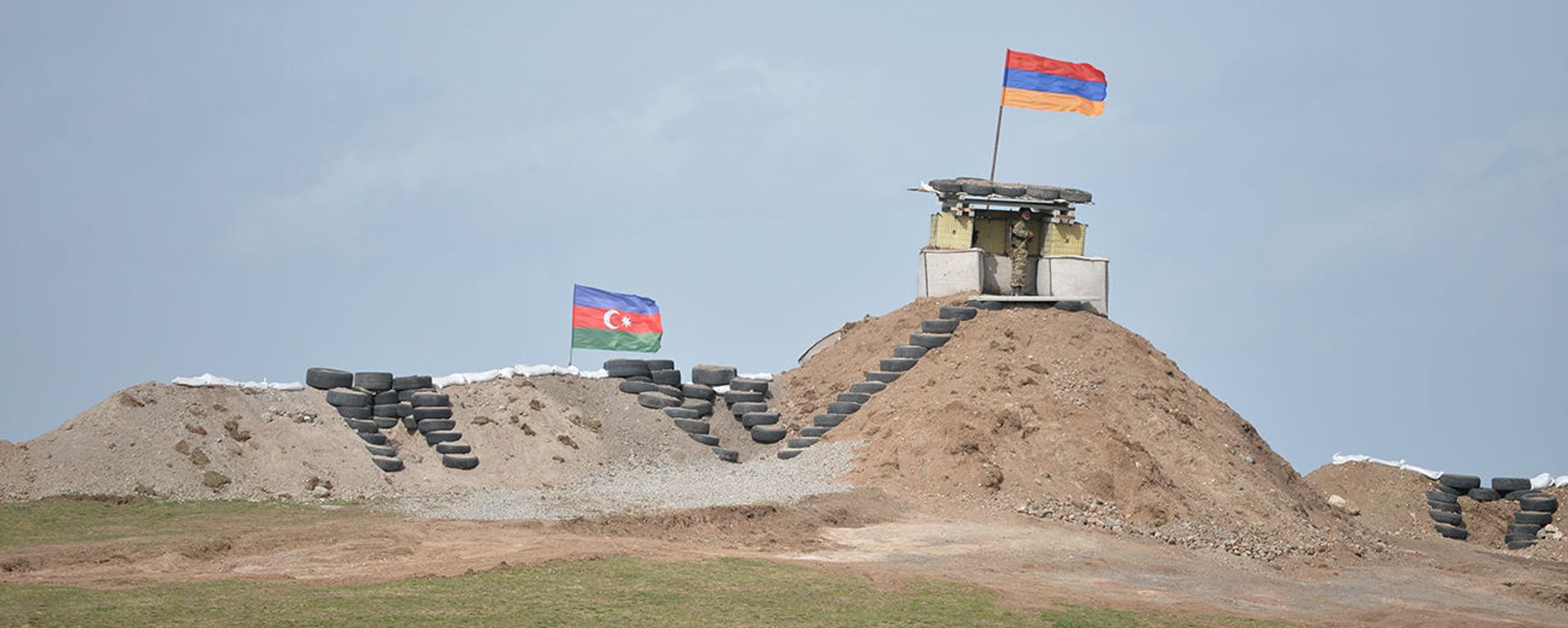Военные посты на армянсо-азербайджанской границе - Sputnik Արմենիա, 1920, 20.05.2021
