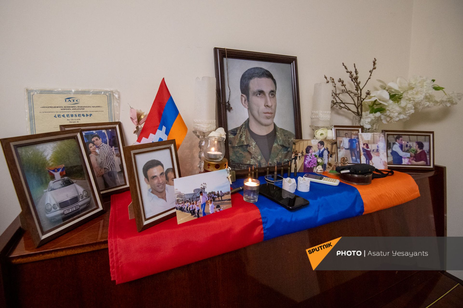 Мой сын был бы счастлив!: у погибшего на войне Грайра Еганяна родился первенец Мой сын был бы счастлив!: у погибшего на войне Грайра Еганяна родился первенец - Sputnik Армения, 1920, 03.05.2021