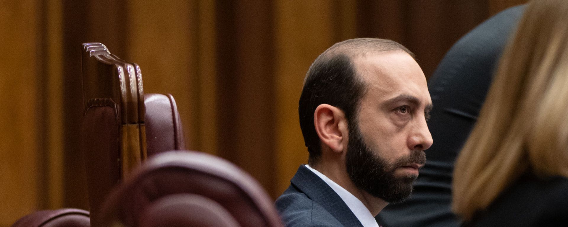 Председатель НС Арарат Мирзоян во время внеочередного заседания Парламента (3 мая 2021). Еревaн - Sputnik Армения, 1920, 31.08.2021