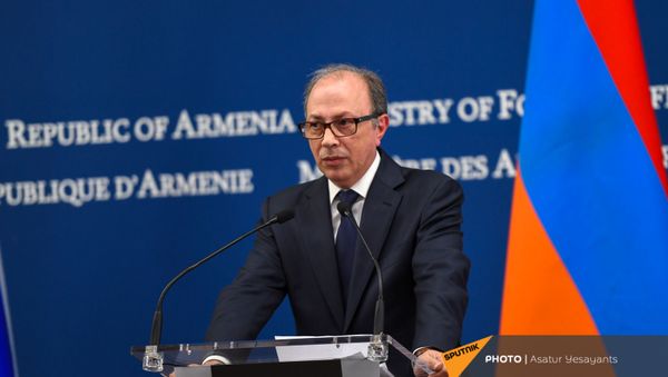 Пресс-конференция Сергея Лаврова и Ара Айвазяна (6 мая 2021). Еревaн - Sputnik Արմենիա