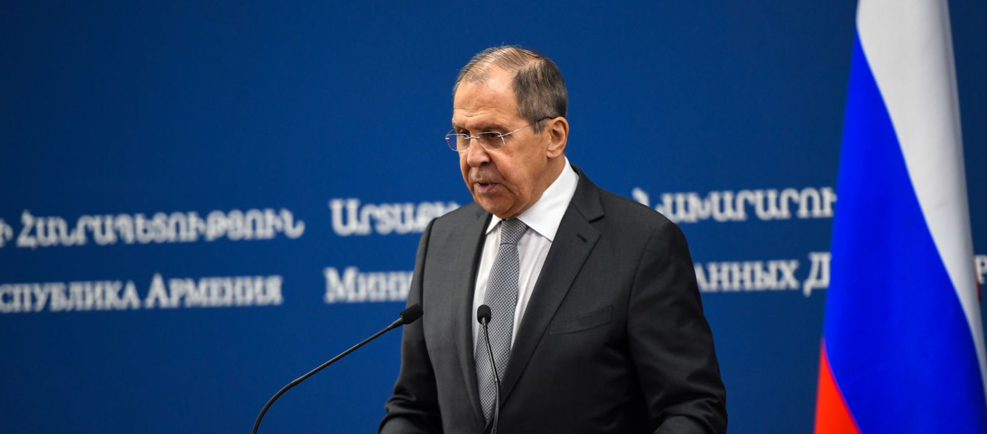 Пресс-конференция Сергея Лаврова и Ара Айвазяна (6 мая 2021). Еревaн - Sputnik Армения, 1920, 06.05.2021