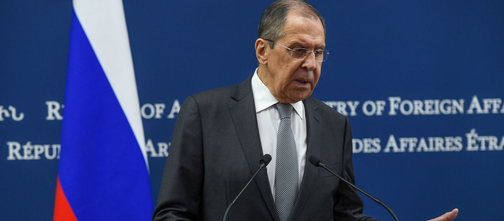 Пресс-конференция Сергея Лаврова и Ара Айвазяна (6 мая 2021). Еревaн - Sputnik Армения, 1920, 06.05.2021