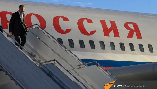 Глава МИД РФ Сергей Лавров с официальным визитом прибыл в Армению (5 мая 2021). Ереван - Sputnik Армения