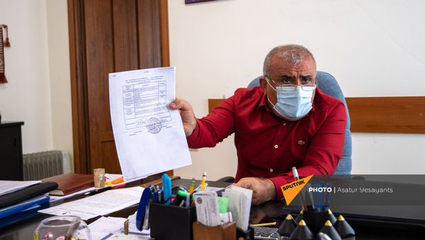 Директо Харбердского специализированного детского дома Арутюн Баласанян - Sputnik Արմենիա