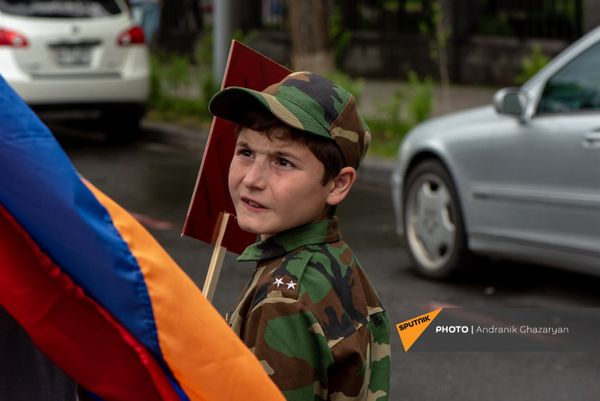 Шествие в Ераблур (9 мая 2021). Еревaн - Sputnik Армения