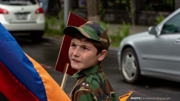 Шествие в Ераблур (9 мая 2021). Еревaн - Sputnik Արմենիա