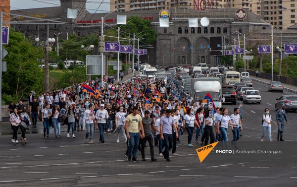 Միասնության երթ դեպի Եռաբլուր. 9 մայիսի, 2021 - Sputnik Արմենիա