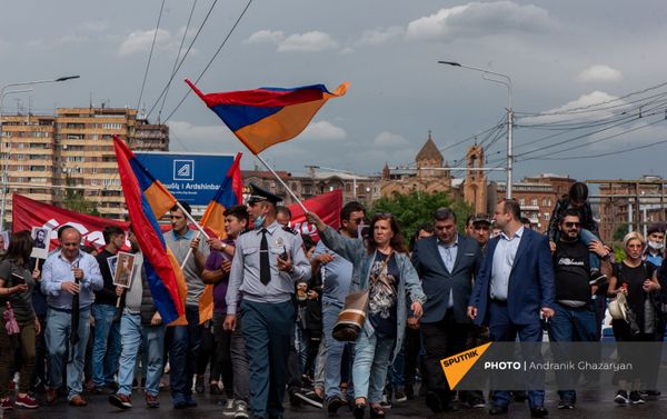 Միասնության երթ դեպի Եռաբլուր. 9 մայիսի, 2021 - Sputnik Արմենիա