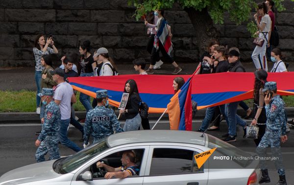 Միասնության երթ դեպի Եռաբլուր. 9 մայիսի, 2021 - Sputnik Արմենիա