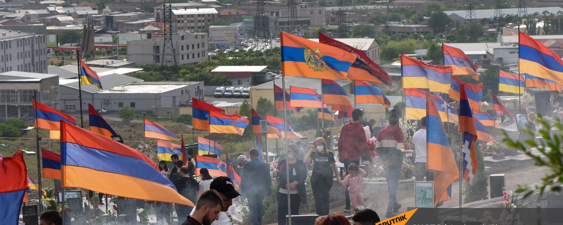 Шествие в Ераблур (9 мая 2021). Еревaн - Sputnik Արմենիա, 1920, 07.06.2021