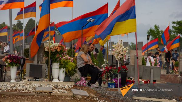 Шествие в Ераблур (9 мая 2021). Еревaн - Sputnik Армения