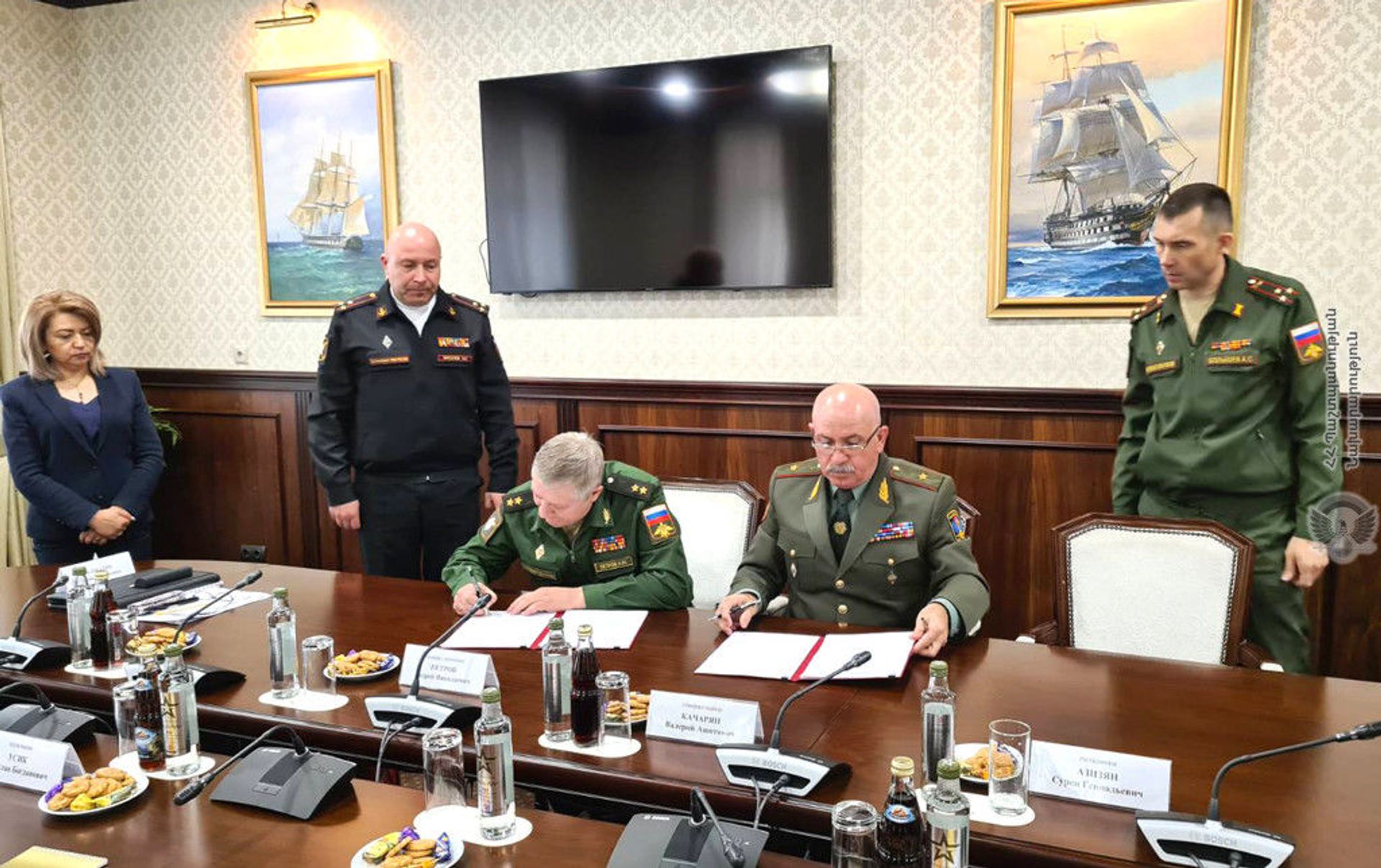 Армянские и российские военные обсудили вопросы предстоящих совместных учений - Sputnik Армения, 1920, 12.05.2021