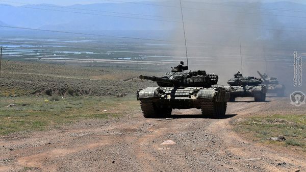 Тактические учения армянской армии с участием различных подразделений  - Sputnik Армения