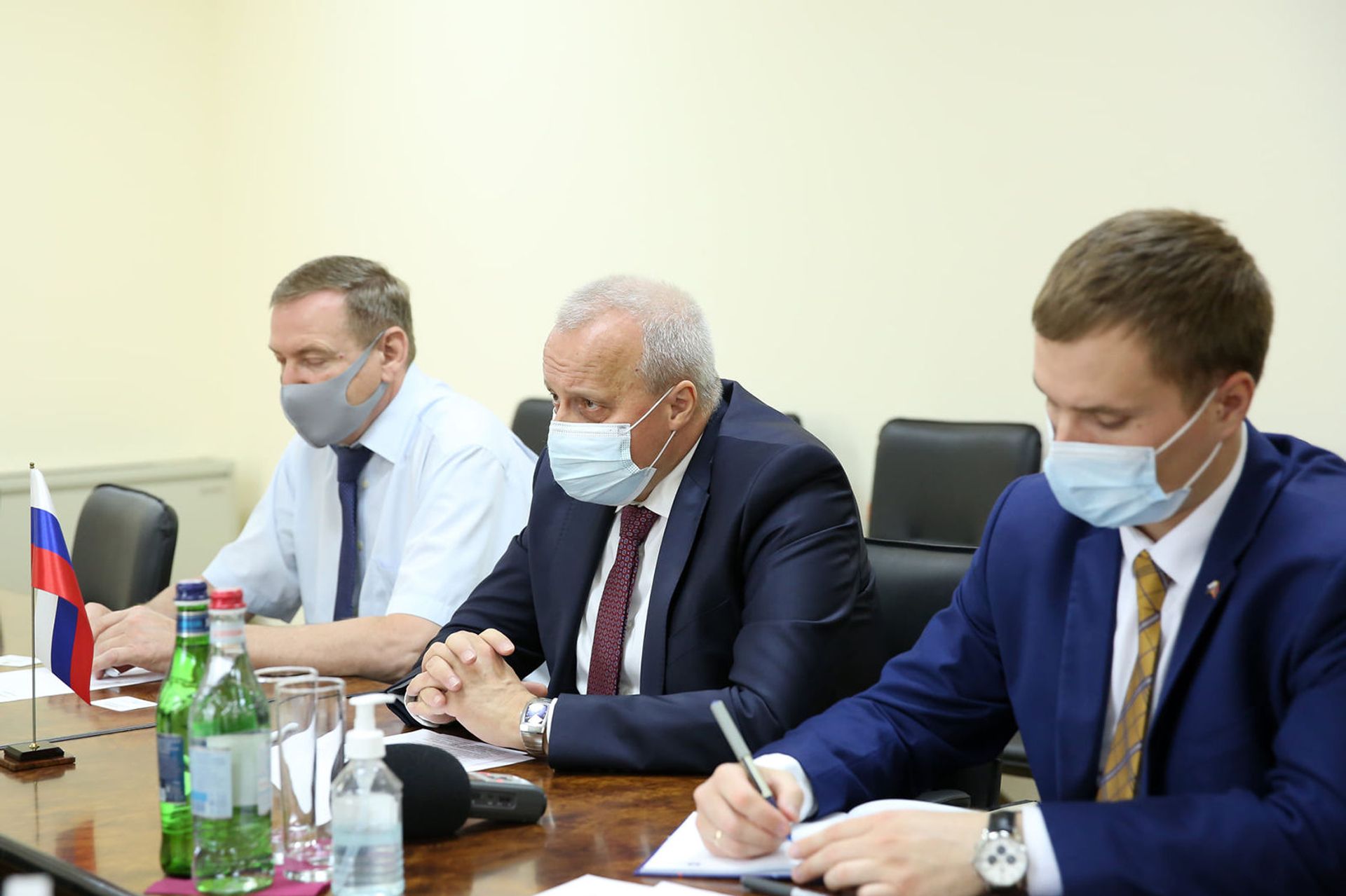 ՀՀ-ի և Ռուսաստանի միջև համագործակցության մեծ ներուժ կա. Չոբանյանն ընդունել է Կոպիրկինին - Sputnik Արմենիա, 1920, 24.05.2021