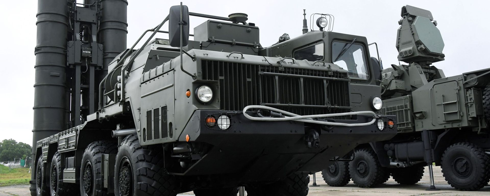 Пусковая установка зенитно-ракетного комплекса С-400 Триумф - Sputnik Армения, 1920, 24.05.2021