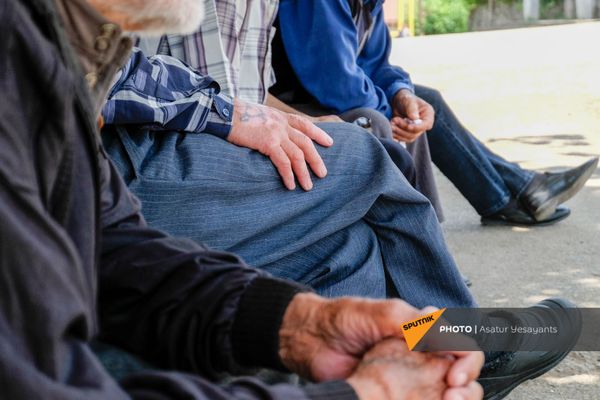 Ոսկեպար գյուղի բնակիչները - Sputnik Արմենիա
