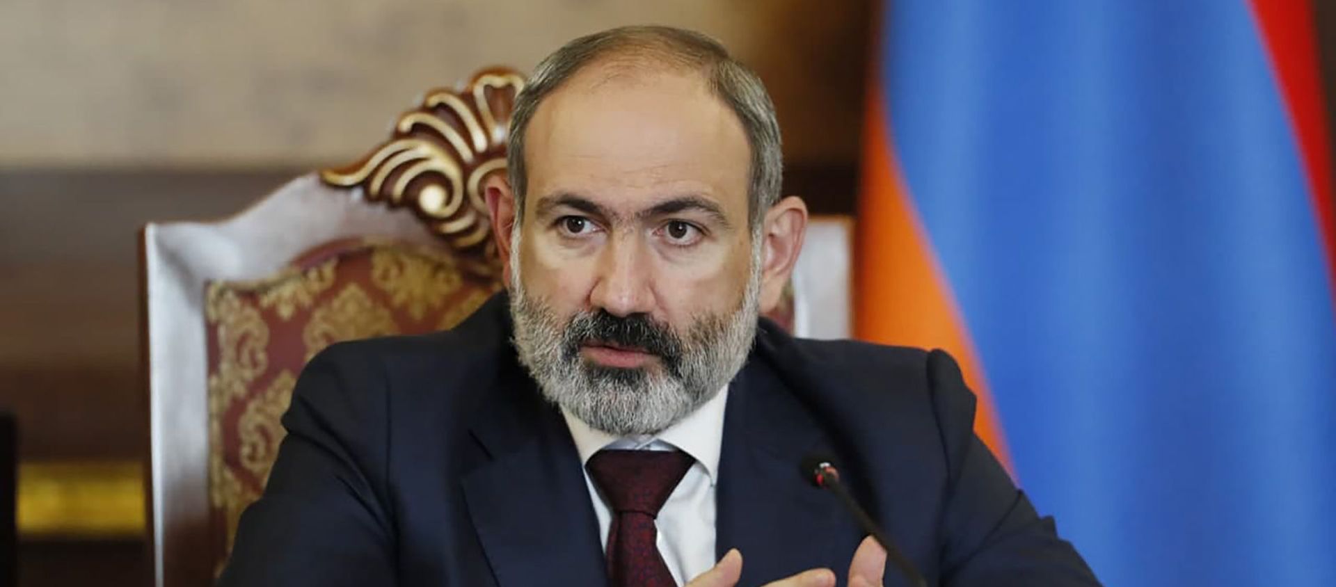 И.о. премьер-министра Никол Пашинян на заседании Совета безопасности Армении (27 мая 2021). Еревaн - Sputnik Армения, 1920, 27.05.2021