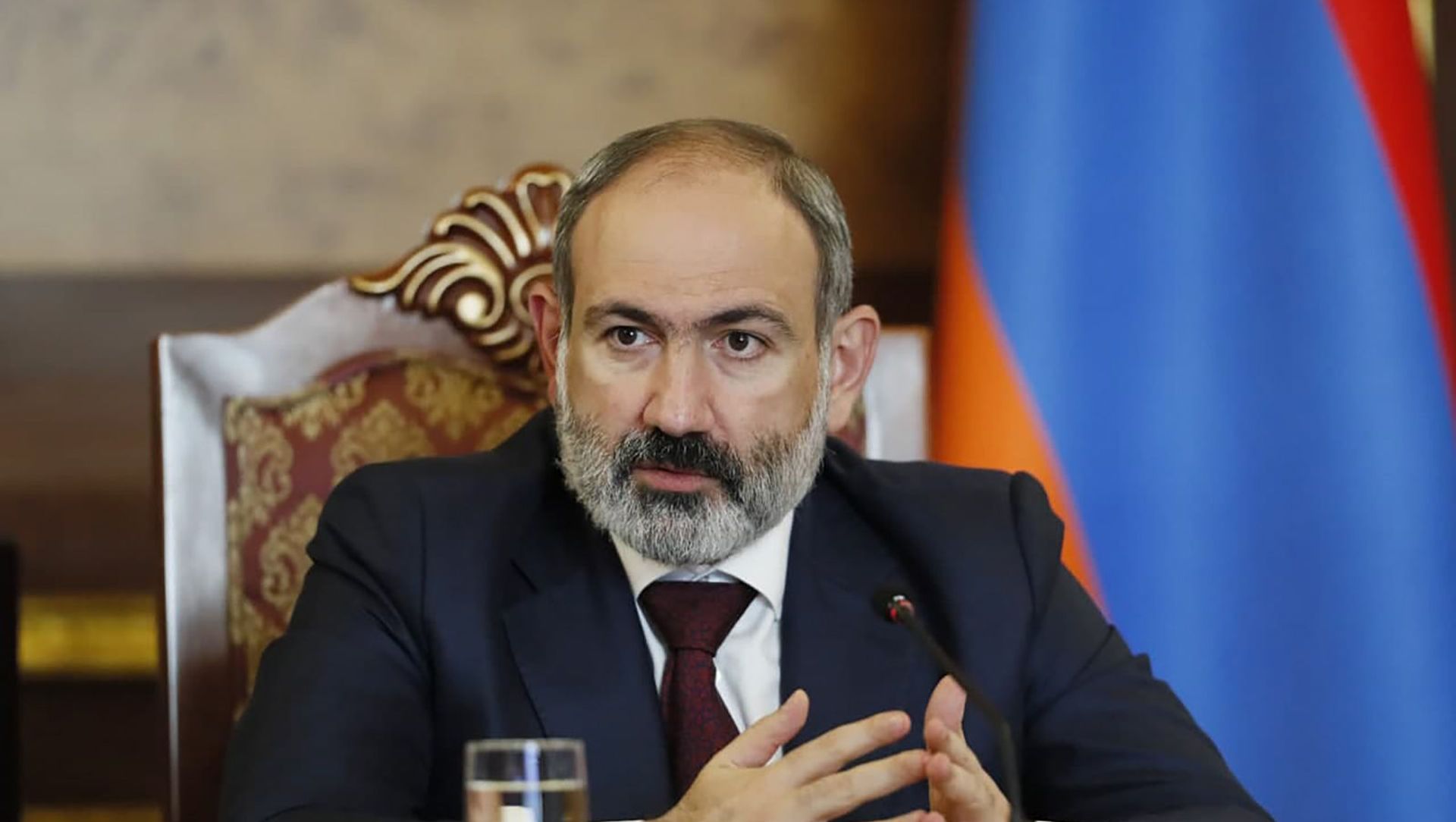 И.о. премьер-министра Никол Пашинян на заседании Совета безопасности Армении (27 мая 2021). Еревaн И.о. премьер-министра Никол Пашинян на заседании Совета безопасности Армении (27 мая 2021). Еревaн - Sputnik Армения, 1920, 06.06.2021