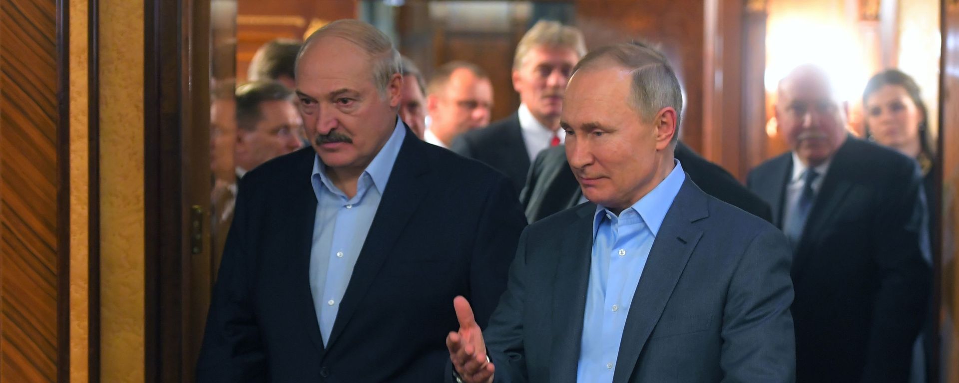 Встреча президента РФ В. Путина с президентом Белоруссии А. Лукашенко  - Sputnik Արմենիա, 1920, 09.09.2021