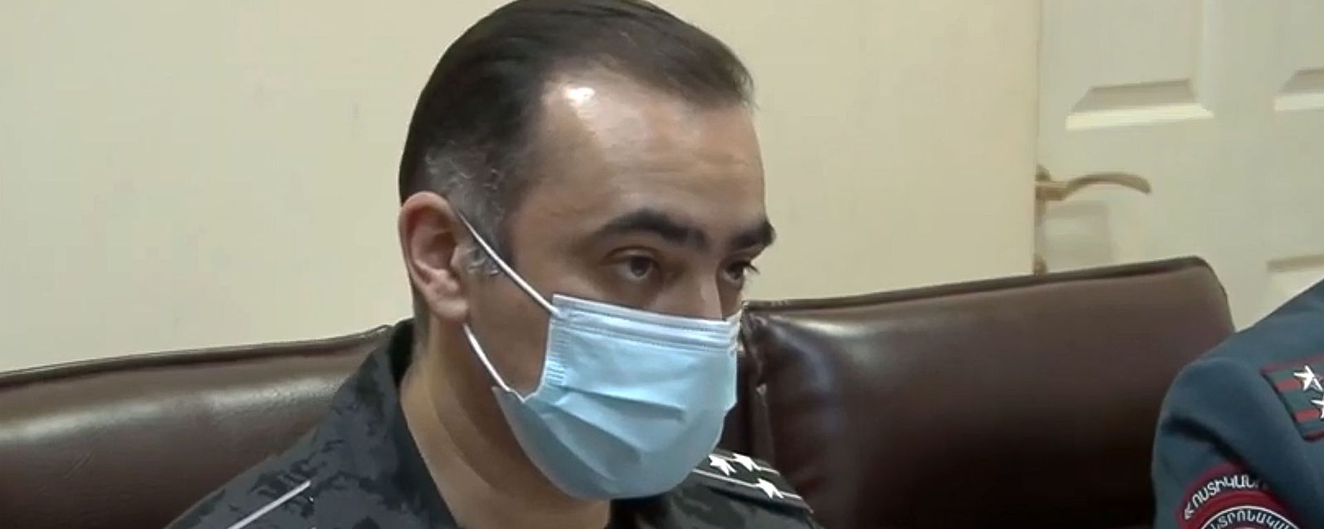 Замначальника Полиции Ара Фиданян принял делегацию во главе с Максимом Лонганде (17 февраля 2021). Еревaн - Sputnik Արմենիա, 1920, 01.06.2021