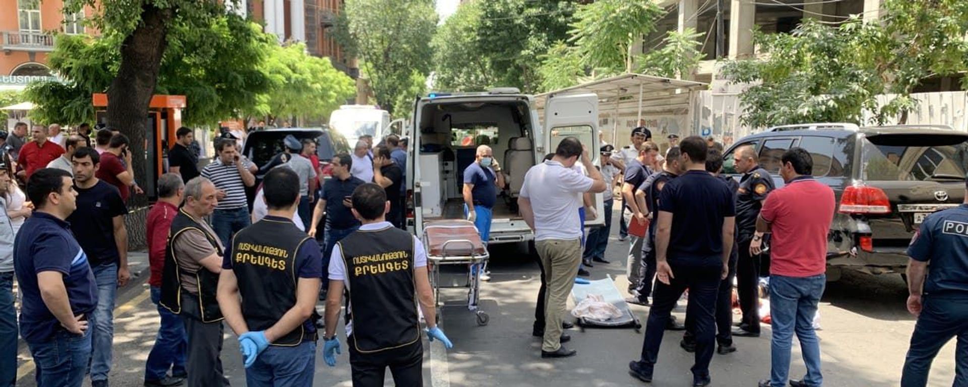 Սպանություն Երևանի կենտրոնում  հունիսի 2, 2021 թվական - Sputnik Արմենիա, 1920, 02.06.2021