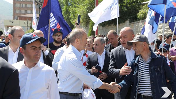 Митинг блока Айастан в Каджаране (7 июня 2021). Сюник - Sputnik Արմենիա