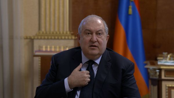 Президент Армен Саркисян на встрече с руководителями в сфере высоких технологий, экономики и исполнительным директором FAST - Sputnik Армения
