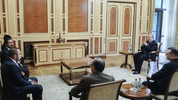 Президент Армен Саркисян принял представителей компании Масдар - Sputnik Արմենիա