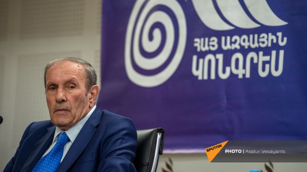 Пресс-конференция лидера Армянского национального Конгресса Левона Тер-Петросяна (10 июня 2021). Еревaн - Sputnik Армения