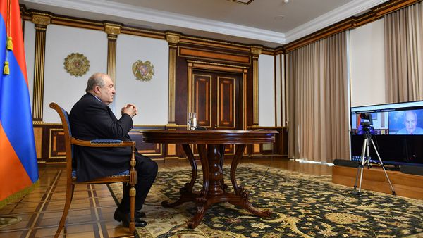 Նախագահ Արմեն Սարգսյանը մասնակցել է «Հորասիս» միջազգային վերլուծական կենտրոնի գլոբալ հանդիպմանը - Sputnik Արմենիա