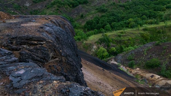 Отходы меднохимического комбината недалеко от Алаверди - Sputnik Армения