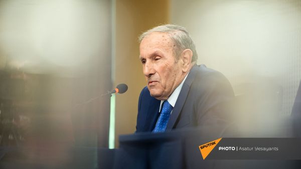 Пресс-конференция лидера Армянского национального Конгресса Левона Тер-Петросяна (10 июня 2021). Еревaн - Sputnik Արմենիա