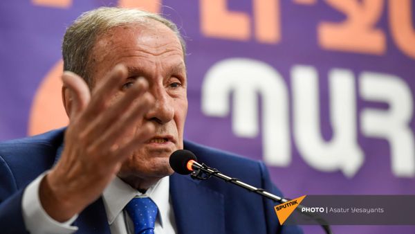 Пресс-конференция лидера Армянского национального Конгресса Левона Тер-Петросяна (10 июня 2021). Еревaн - Sputnik Армения