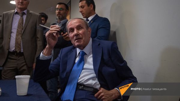 Пресс-конференция лидера Армянского национального Конгресса Левона Тер-Петросяна (10 июня 2021). Еревaн - Sputnik Армения
