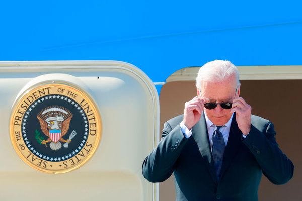 Президент США Джо Байден прибывает в Швейцарию за день до саммита Россия - США (15 июня 2021). Женева - Sputnik Армения