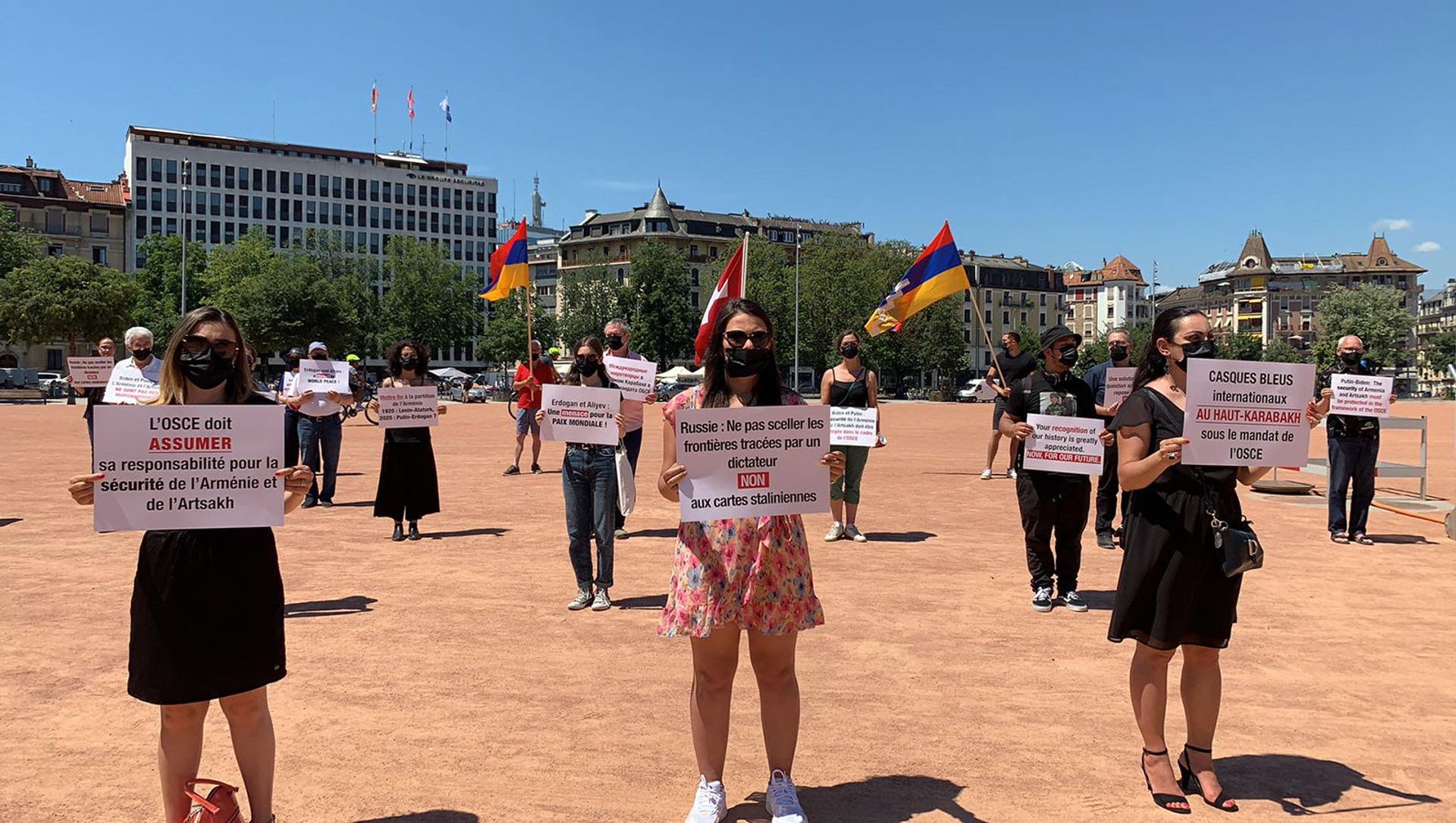 Демонстрация в столице Швейцарии в поддержку Армении и Карабаха (16 июня 2021). Женева Демонстрация в столице Швейцарии в поддержку Армении и Карабаха (16 июня 2021). Женева - Sputnik Արմենիա, 1920, 16.06.2021