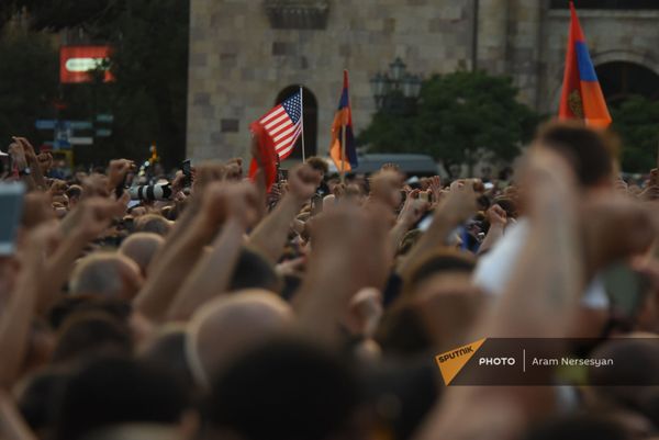 «Քաղաքացիական պայմանագիր» կուսակցության հանրահավաքը Երևանում. 21.06.21 - Sputnik Արմենիա