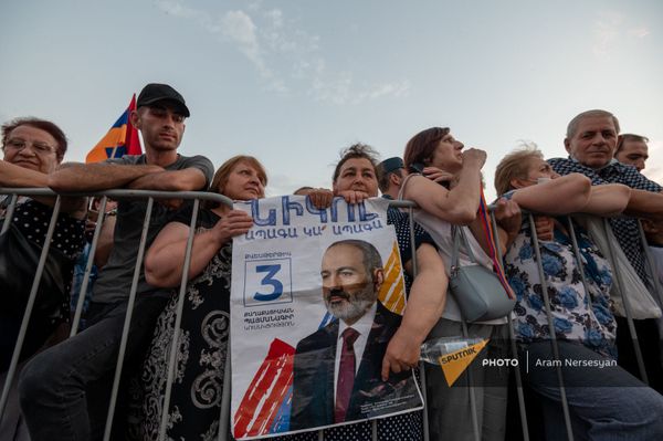 «Քաղաքացիական պայմանագիր» կուսակցության հանրահավաքը Երևանում. 21.06.21 - Sputnik Արմենիա