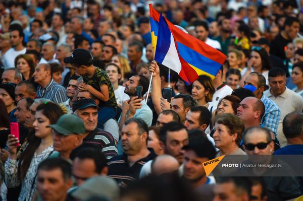«Քաղաքացիական պայմանագիր» կուսակցության հանրահավաքը Երևանում. 21.06.21 - Sputnik Արմենիա