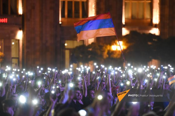 «Քաղաքացիական պայմանագիր» կուսակցության հանրահավաքը Երևանում. 21.06.21 - Sputnik Արմենիա