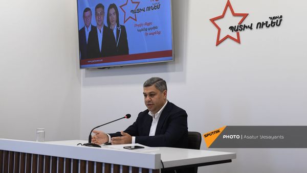 Пресс-конференция Артура Ванецяна (23 июня 2021). Еревaн - Sputnik Արմենիա