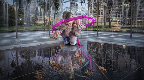 Снимок Shibari pond австралийского фотографа Adrian Donoghue, ставший финалистом в категории Portrait Story в конкурсе 2021 The International Portrait Photographer of the Year  - Sputnik Армения