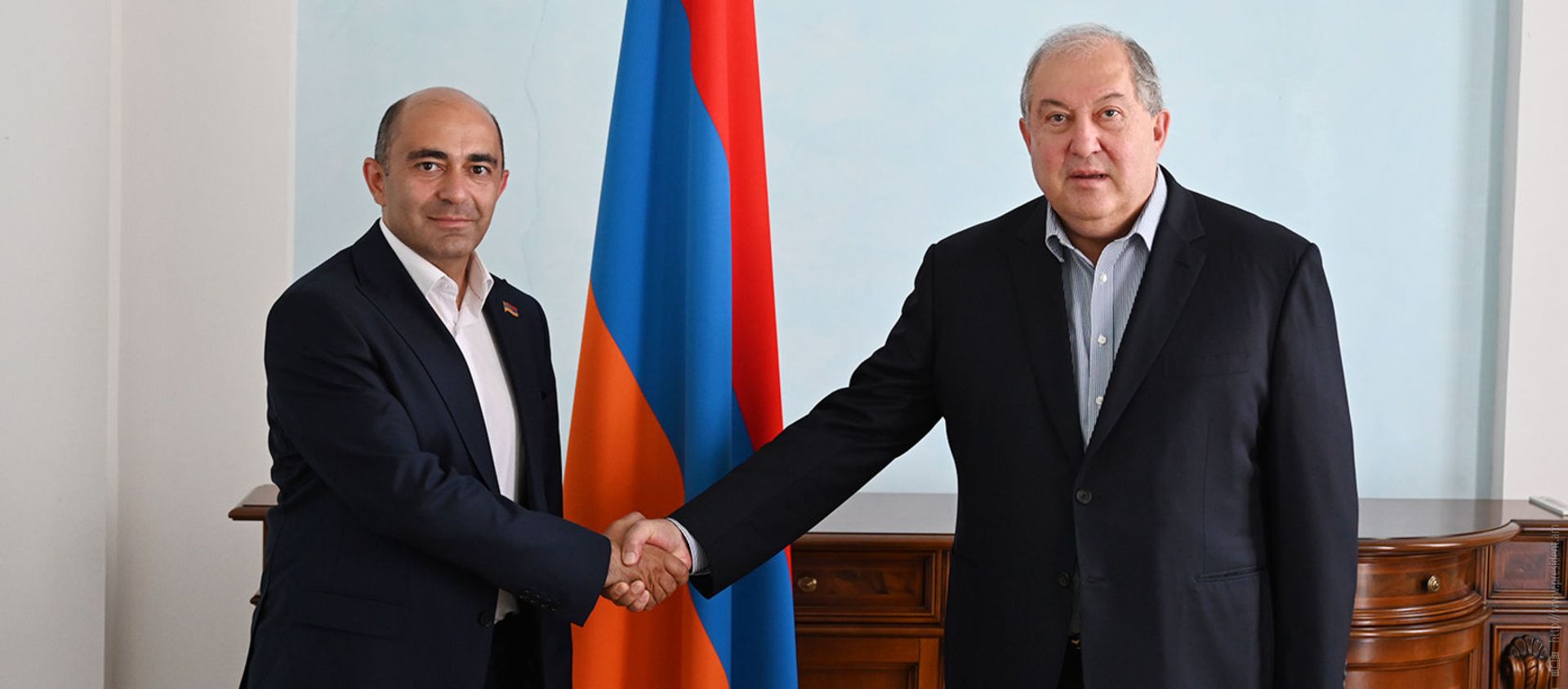 Эдмон Марукян и Армен Саркисян Эдмон Марукян и Армен Саркисян - Sputnik Արմենիա, 1920, 25.06.2021