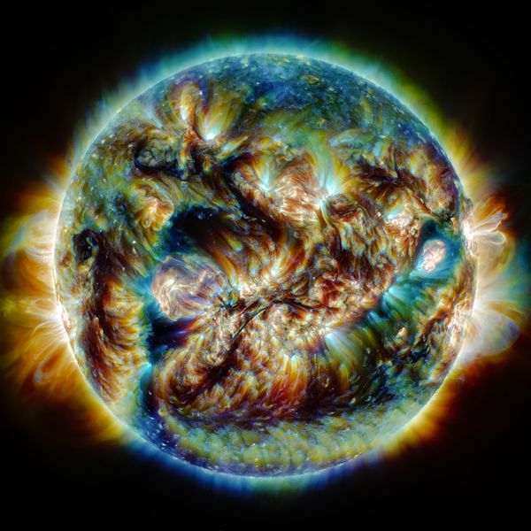 Снимок The Tumult of the Sun иранского фотографа Hassan Hatami, попавший в шортлист конкурса Royal Observatory’s Astronomy Photographer of the Year 13 - Sputnik Армения